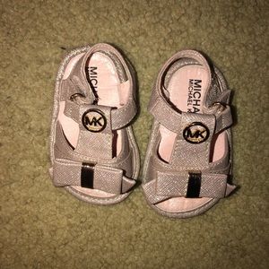 Michael kors baby sandals. Size 2